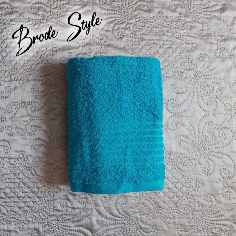 Petites serviettes personnalisées - Couleur turquoise