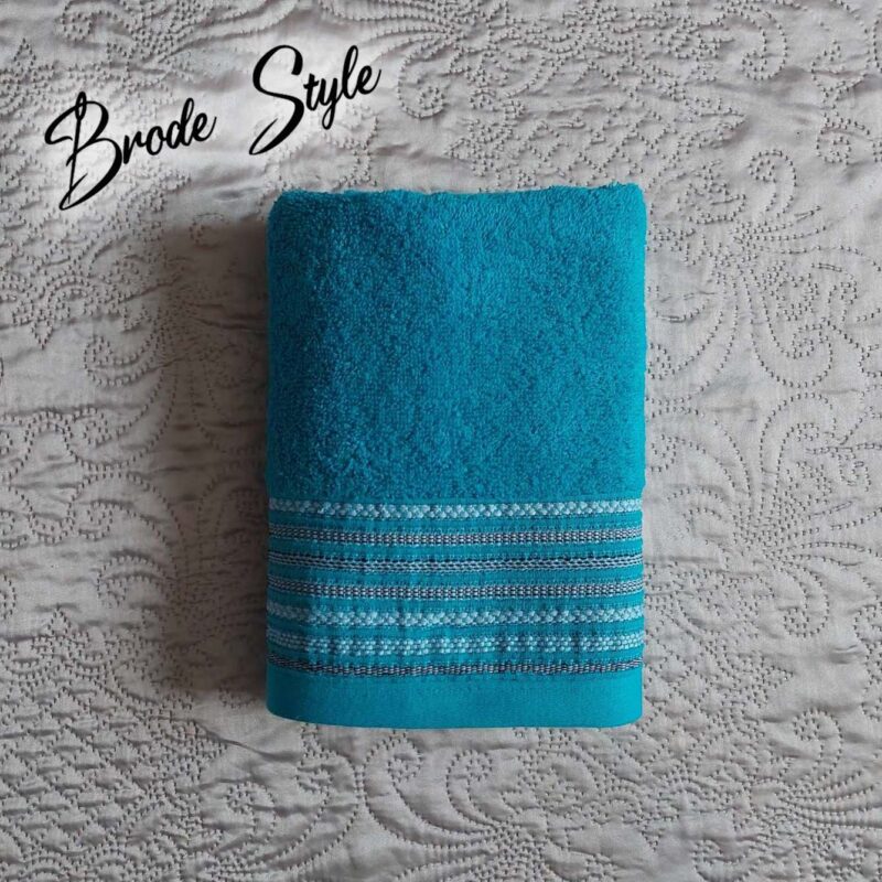 Petites serviettes personnalisées décoré - Couleur turquoise