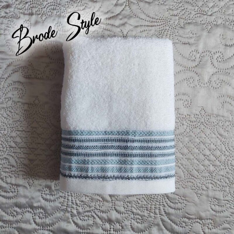Petites serviettes personnalisées décoré - Couleur blanc